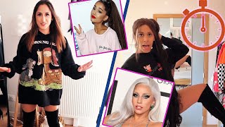 CHALLENGE  25MIN POUR RESSEMBLER À LADY GAGA ET ARIANA GRANDE [upl. by Nowd]