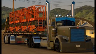 🚛💨 American Truck Simulator 150  Custom Peterbilt 389 🔥 [upl. by Annaillil]