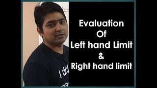 Evaluation of left hand and right hand limit in Hindi  05 [upl. by Dowzall]