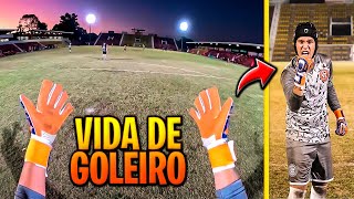 Como é a Rotina de um GOLEIRO jogando no Estádio  NA VISÃO DA GOPRO [upl. by Gitt]