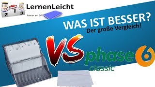 PHASE 6 Vokabeltrainer VS KARTEIKARTENBOX│LernenLeicht [upl. by Vincelette]