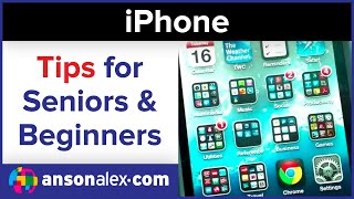 iPhone Tips for Seniors A Beginner’s Guide to Mastering iOS [upl. by Enileve]