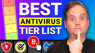 Best Antivirus Tier List  Only Tried and Tested Providers 2024 [upl. by Llerut]