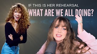 REACTION Mariah Carey quotVanishingquot Live at SNL rehearsal 1990 [upl. by Ennaerb]