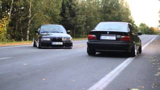 low E36 325i exhaust sound  supersprint headers [upl. by Caughey]