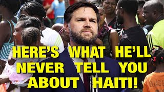 JD Vance Leaves Out HALF The Story On Haitian Immigration [upl. by Eldwen]