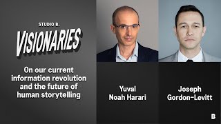 AI and The Future of Storytelling Yuval Noah Harari and Joseph GordonLevitt in Conversation [upl. by Gena603]