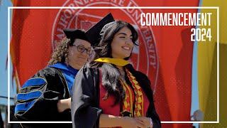 2024 Commencement Highlights  Stanislaus State [upl. by Latta]