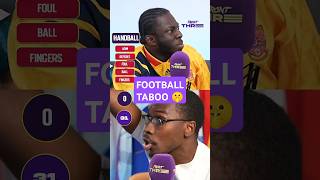 FOOTBALL TABOO made him LOSE HIS MIND 😂 shorts soccer [upl. by Eidnew]