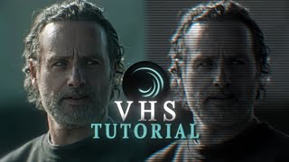 VHS look tutorial alight motion [upl. by Enelahs]