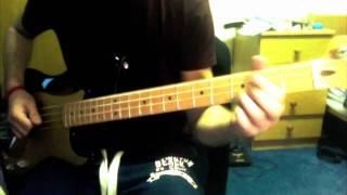 Arctic Monkeys  Fluorescent Adolescent Bass Cover with TABS [upl. by Dazraf256]