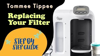 TOMMEE TIPPEE Replacing your perfect prep filter Cartridge  tommee filter cartridge replacing [upl. by Vtehsta270]