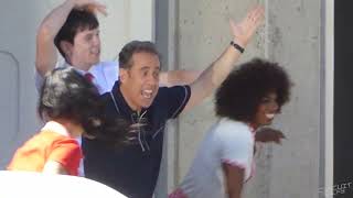 Jerry Seinfeld at UC Irvine film shoot of “Unfrosted The PopTart Story” [upl. by Tnerual533]