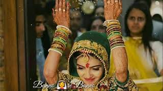 Banno re banno Meri chali sasural ko song WhatsApp status [upl. by Eryt]