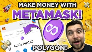 How To Make Money with Metamask on Polygon MATIC [upl. by Donica463]