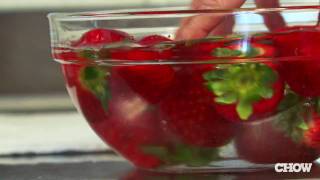 How to Wash Strawberries  CHOWcom [upl. by Cynthie]