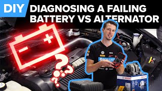 Car Electrical Systems Explained  How To Diagnose A Failing Alternator vs A Failing Battery [upl. by Jordana]