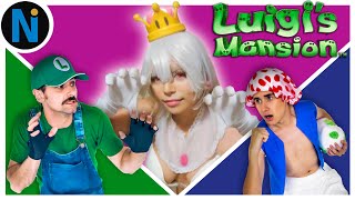 S1E2 LUIGIS MANSION  Super Mario Crown  Websérie [upl. by Namhar499]