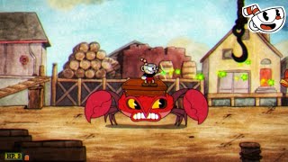 Cuphead  Perilous Piers  Run N Gun  Kriptane [upl. by Otis]