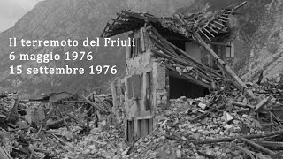 Terremoto del Friuli 6 maggio 1976  15 settembre 1976  filmato storico [upl. by Llib]