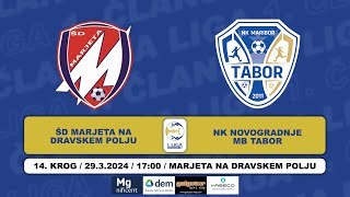 ŠD Marjeta na Dravskem polju  NK Novogradnje MB Tabor  1 ČLANSKA LIGA [upl. by Ellenad334]