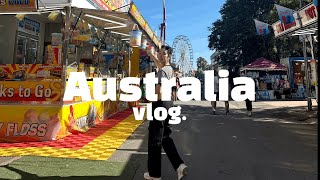 vlog 호주 여행중이라면 꼭 가봐야하는 축제🥳 • Canberra Show🙈 [upl. by Ssej375]