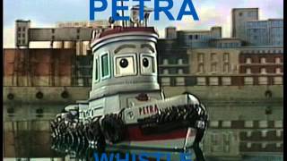 THEODORE TUGBOAT WHISTLES OTHER SOUNDS AND PICTURES [upl. by Etteve]