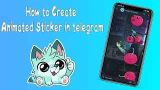 How to make animated stickers telegram [upl. by Vogeley]