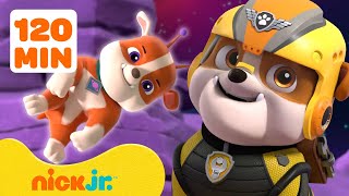 Rubbles Best Rescues From PAW Patrol Season 8  2 Hour Compilation  Rubble amp Crew [upl. by Euqinoj]