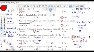 Prueba Diagnóstica 8vo [upl. by Annaesor955]