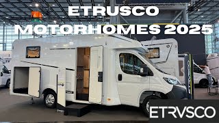 NEW Etrusco Motorhomes 2025 Caravan Salon Düsseldorf [upl. by Ziom]