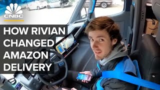 What It’s Like To Deliver For Amazon In New Rivian Vans [upl. by Alena]