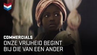 Onze vrijheid begint bij die van een ander  Defensie TV Commercial 2015 [upl. by Annaohj881]