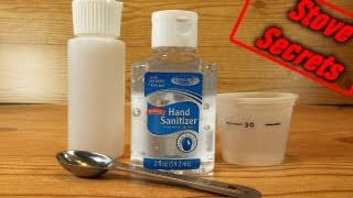 How To Distill Hand Sanitizer Into Alcohol Fuel [upl. by Nolaf]