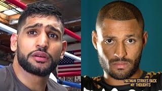 😂 AMIR KHAN quotKELL BROOK HAS NO CHINquot 😂 [upl. by Tilagram]