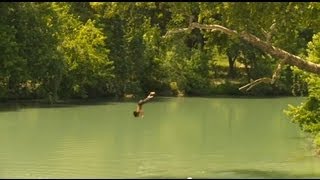 Zedler Mill Swimming Hole Luling TX  The Daytripper [upl. by Olgnaed]