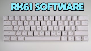 RK61 SOFTWARE  HOW TO DOWNLOAD SET MACROS AND LIGHTING EFFECTS [upl. by Lotsirk686]