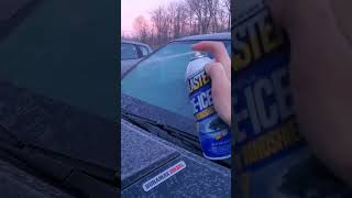 Blaster DeIcer for Windshields Clean your windshield the easy way [upl. by Susan]