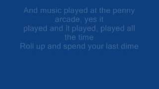 sammy king penny arcade lyrics [upl. by Ynez]