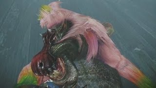 Monster Hunter Online 1080p Gameplay Congalala 怪物猎人Online 桃毛兽 [upl. by Lotsyrc]