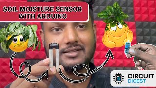 How to use Soil moisture Sensor with Arduino [upl. by Whittemore]