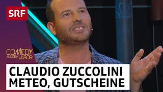 Claudio Zuccolini Meteo Gutscheine Spielerreden  Comedy aus dem Labor  SRF [upl. by Riegel]