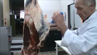 Breaking Down Of A Beef Hindquarter [upl. by Elleuqram]