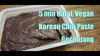 Korean Chili Paste Gochujang in 5Minute – Quick amp Easy Recipe You Can Make Anytime [upl. by Aicyle]