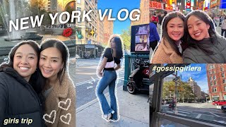 NEW YORK VLOG  girls trip NYU  apple event [upl. by Palmer]