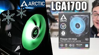 Un DISSIPATORE PERFETTO per LGA 1700 Recensione ARCTIC i35 [upl. by Nosnhoj]