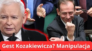 Jarosław Kaczyński o geście Kozakiewicza w Sejmie [upl. by Nonarb]