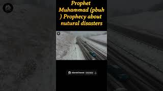 Unveiling Prophet Muhammads pbuh Natural Disaster Prophecies 🌪️ islamicchannel shorts facts [upl. by Akerdnahs]