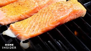 Grilled Salmon  Part 1 of 6 Summer Grilling Series [upl. by Elleved55]