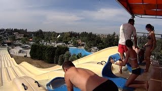 Mat Racer Water Slide at Fasouri Watermania [upl. by Louanna]